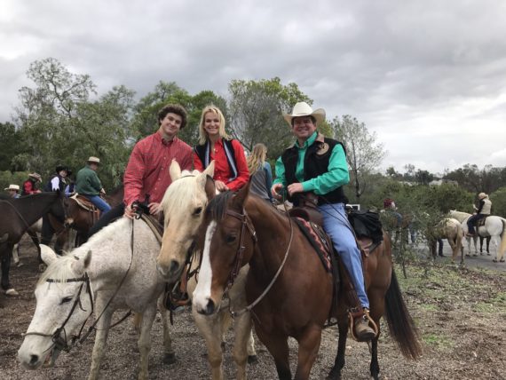Rancho Santa Fe Christmas Ride and BBQ  at Rancho Riding Club 2016